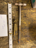 Antique 1900's Edelman 3 in 1 Screwdriver Cap Steel Ball-Peen Hammer Tools Multi