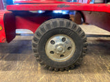 Vtg 1956 Tonka Toys TFD #5 Aerial Hydraulic Extension Ladder Toy Fire Truck!
