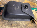 NOS Leather Gas Tank Panel Pouch Harley FLHRS Road King Custom Genuine OEM 04^