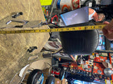 OEM Sissybar Harley Dyna FXD Wide Glide Street Bob Detachable ribbed Pad Low Rid