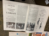 Vtg Lot 1946- 49 The Ring Boxing Magazines Veteran Charles Joe Louis Advertising