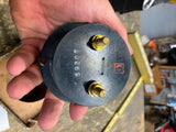 Simpson Model 125 Meter Gauge 0-250 Volts AC Amp Industrial Equipment Panel