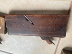 Vtg Lot Of 3 Handmade Wood Working Hand Plane Tools Carpenter Wooden Antique USA