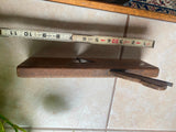 Vtg Lot Of 3 Handmade Wood Working Hand Plane Tools Carpenter Wooden Antique USA