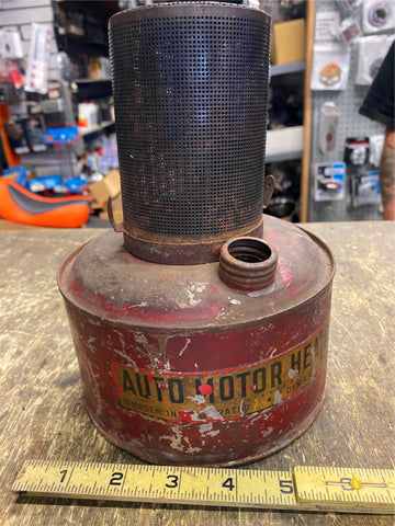 Antique Bunsen Auto Motor Heater Ford Model T Auto Car Truck Engine Vtg Accessor