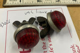 Vtg License Plate Bolts Harley Panhead KNucklehead Flathead Indian Auto Truck!