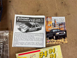 Vintage AMT ERTL McDonald's Racing Thunderbird 1/25 Scale Bill Elliott Model Kit