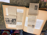 1959-60 Butler PA music Soceity Club Scrap Book Memorabilia programs Meetings!