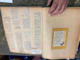 1959-60 Butler PA music Soceity Club Scrap Book Memorabilia programs Meetings!