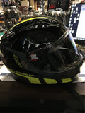 SPEED STRENGTH SS3000 MED HELMET FF FULL FACE BLACK VENTED QUICK CHANGE SHIELD
