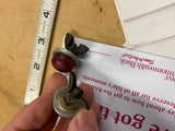 Vtg License Plate Bolts Harley Panhead KNucklehead Flathead Indian Auto Truck!