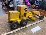 1960's Tonka Road Grader No. 512 Pressed Steel Construct Pressed Steel Tin Toy!