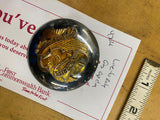 Vtg Eagle Gas CAp medallion Badge Harley Shovelhead Ironhead sportster Superglid