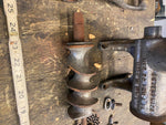 Vtg Antique Enterprise Tinned No. # 12 Meat Chopper Grinder USA Butcher Kitchen