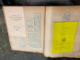 1950-52 Butler PA music Soceity Club Scrap Book Memorabilia programs Meetings!