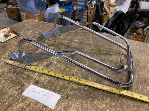 NOS Honda GL1100 Gold Wing Interstate Front Fender Trim Bumper Chrome Acc Vtg