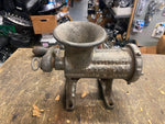 Vtg Antique Enterprise Tinned No. # 12 Meat Chopper Grinder USA Butcher Kitchen