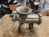 Vtg Antique Enterprise Tinned No. # 12 Meat Chopper Grinder USA Butcher Kitchen