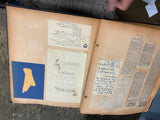 1950-52 Butler PA music Soceity Club Scrap Book Memorabilia programs Meetings!
