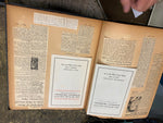 1950-52 Butler PA music Soceity Club Scrap Book Memorabilia programs Meetings!