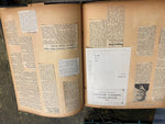 1950-52 Butler PA music Soceity Club Scrap Book Memorabilia programs Meetings!