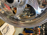 Pro ONe 5.5x18 Custom Billet Mag Wheel Harley choppper 3/4 Softail Big Dog Ironh