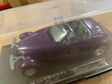 New Ray Plymouth Prowler 1:32 Scale Diecast Speedy Power w/case Purple