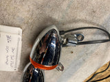 OEM Harley Bullet Turn Signals Front Dual W mounts Dyna Sportster 3 wire Pair!