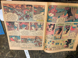 Vtg Jumbo1982 Smurfs By Peyo 10x13 Comic Book #1 Marvel Comics Collectible!