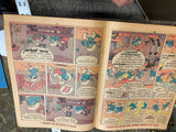 Vtg Jumbo1982 Smurfs By Peyo 10x13 Comic Book #1 Marvel Comics Collectible!