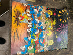 Vtg Jumbo1982 Smurfs By Peyo 10x13 Comic Book #1 Marvel Comics Collectible!