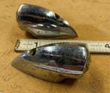 Vtg Bullet Light Auto Truck Motorcycle Harley Glass Lens 40's Acc Marker Dodge!
