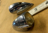 Vtg Bullet Light Auto Truck Motorcycle Harley Glass Lens 40's Acc Marker Dodge!