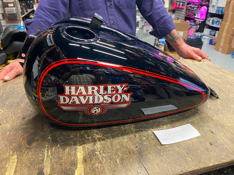 FXRS Low Rider FXR Gas Fuel Tank OEM Factory Black Harley Davidson Rare!