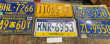 Vtg Lot Truck Auto License plates PA 1958 1976 bicentenial Keystone man cave dec