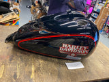 FXRS Low Rider FXR Gas Fuel Tank OEM Factory Black Harley Davidson Rare!