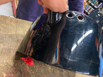 2000^ Harley Davidson Softail FLST Oil Tank Black OEM Heritage Fatboy Springer