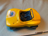 Vtg 1970's Tonka Toy Tin Dune Fun Buggy 7" yellow Car Truck VW