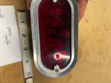 Vtg Billet Arlen Ness Custom Taillight Harley 73-97 Softail FXR Chopper FLH Dyna