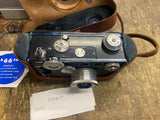 VTG Argus C-3 "The Brick" 35mm Rangefinder Camera 35mm Leather Case Orig box!