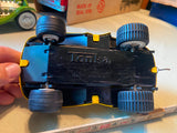 Vtg 1970's Tonka Toy Tin Dune Fun Buggy 7" yellow Car Truck VW