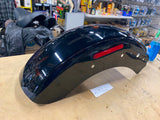 Vivid Black Rear Fender Harley Softail Slim FLS OEM New T/o FActory Nice!