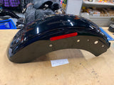 Vivid Black Rear Fender Harley Softail Slim FLS OEM New T/o FActory Nice!