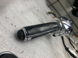CVO Chrome Switch boxes Heated Grips Chrome handlebars Wired Radio Harley GLIDE!