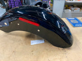 Vivid Black Rear Fender Harley Softail Slim FLS OEM New T/o FActory Nice!