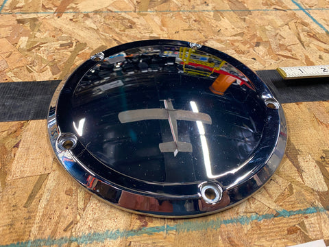 Harley Oem 25700389 M8 Chrome Derby Cover Touring Softail Ultra Glide New T/o