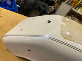 Pearl White Rear Fender Harley Softail Deuce FXSTD Silver pin OEM Factory nice!