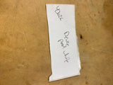 Pearl White Rear Fender Harley Softail Deuce FXSTD Silver pin OEM Factory nice!