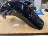 Vivid Black Rear Fender Harley Softail Heritage Ghost Flames Factory OEM Nice!