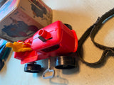 Vtg 1950's Marx Toys Wind Up Climbing Tractor #1312 Driver Minty Orig Box Works!